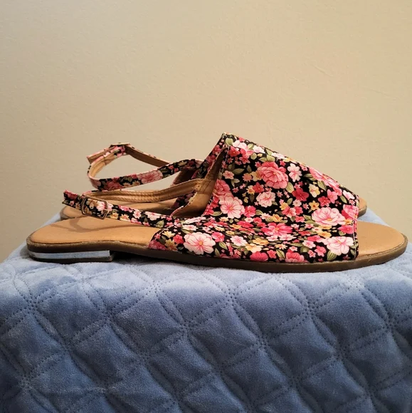 Y2k floral sandals - Picture 3 of 4
